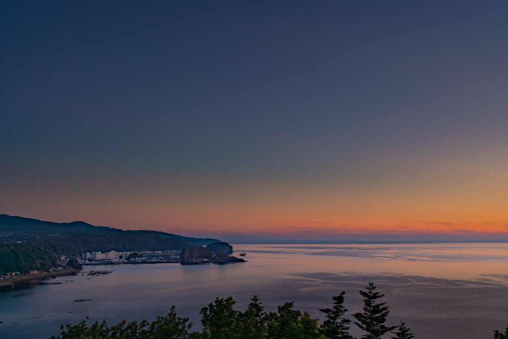 プユニ岬からの夕景