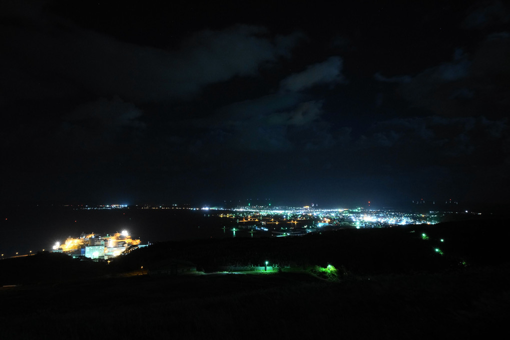 日本最北端の夜景