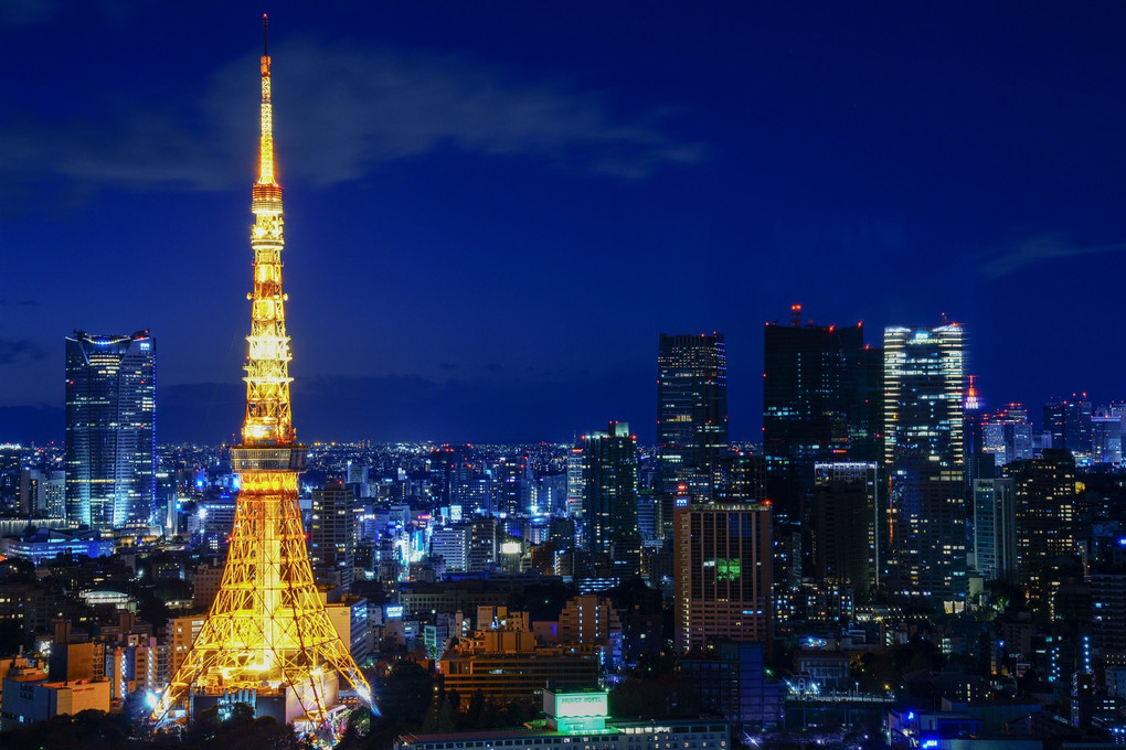 Mid night Tokyo Tower 