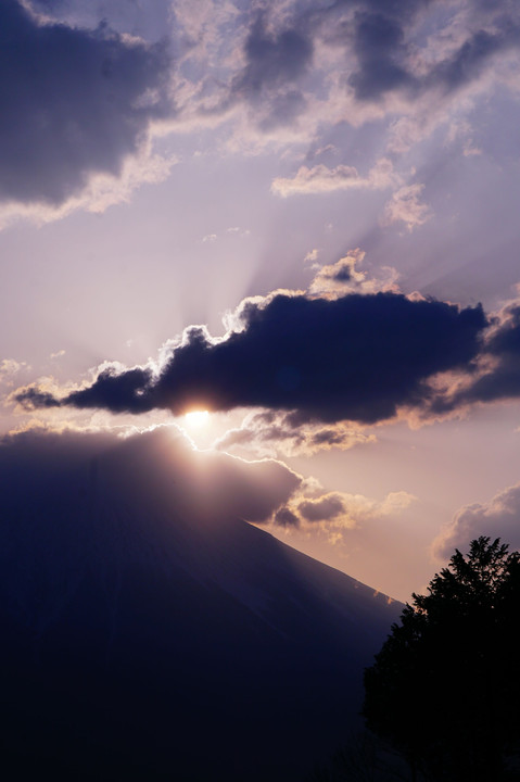 田貫湖の富士山