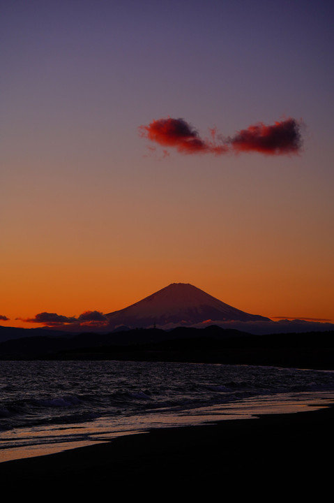 2022年1月2日　富士山と雲💖