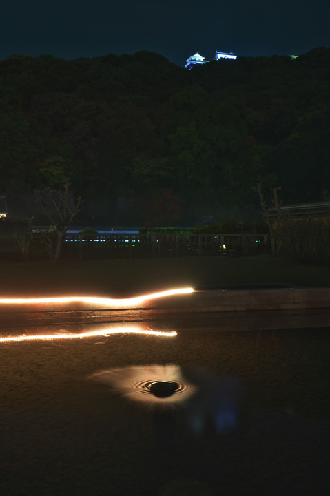 松山城　二之丸　光の庭園