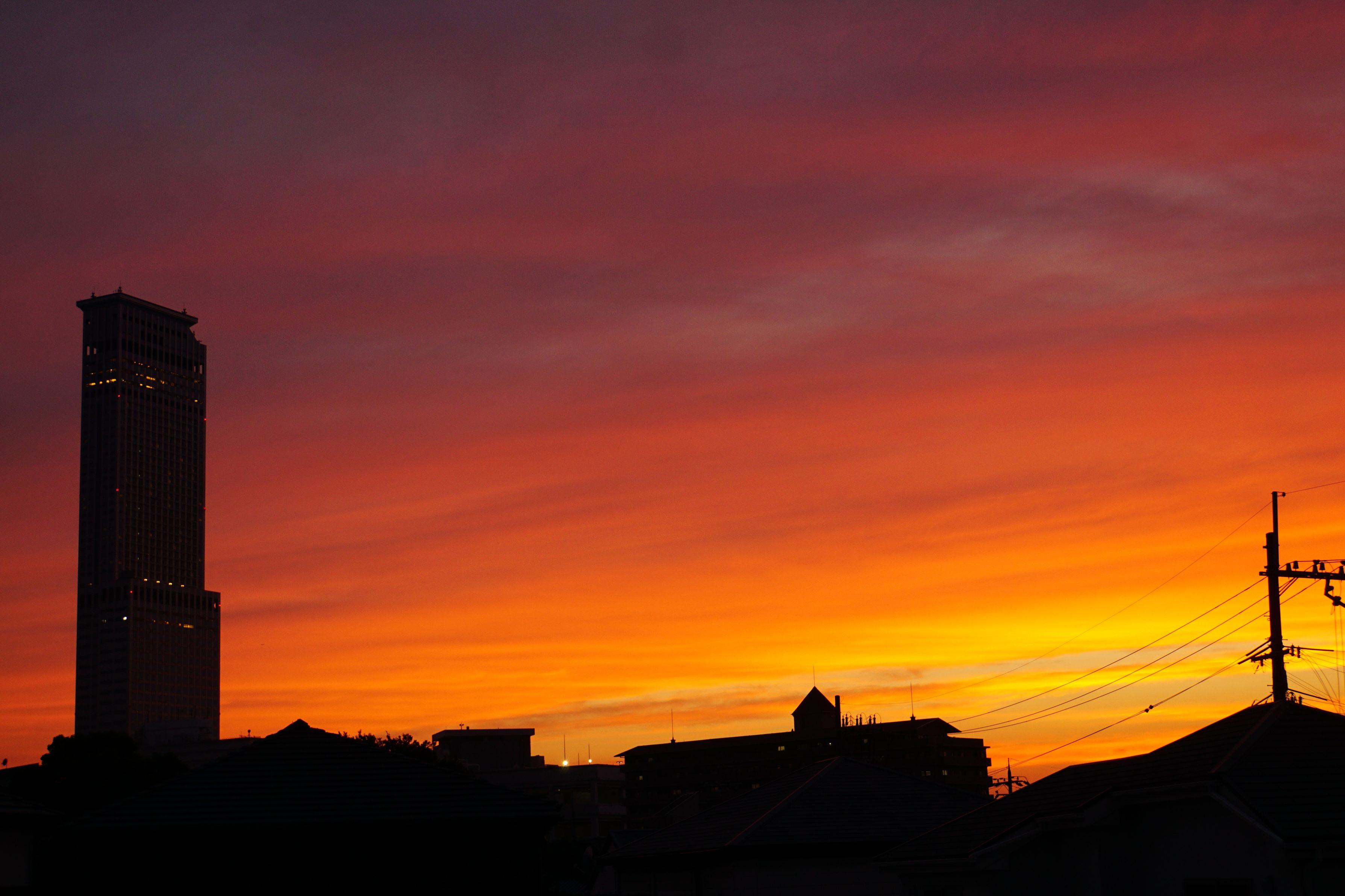 綺麗なグラデーションの夕焼け空 Tomoさん Acafe Aの写真投稿サイト ソニー