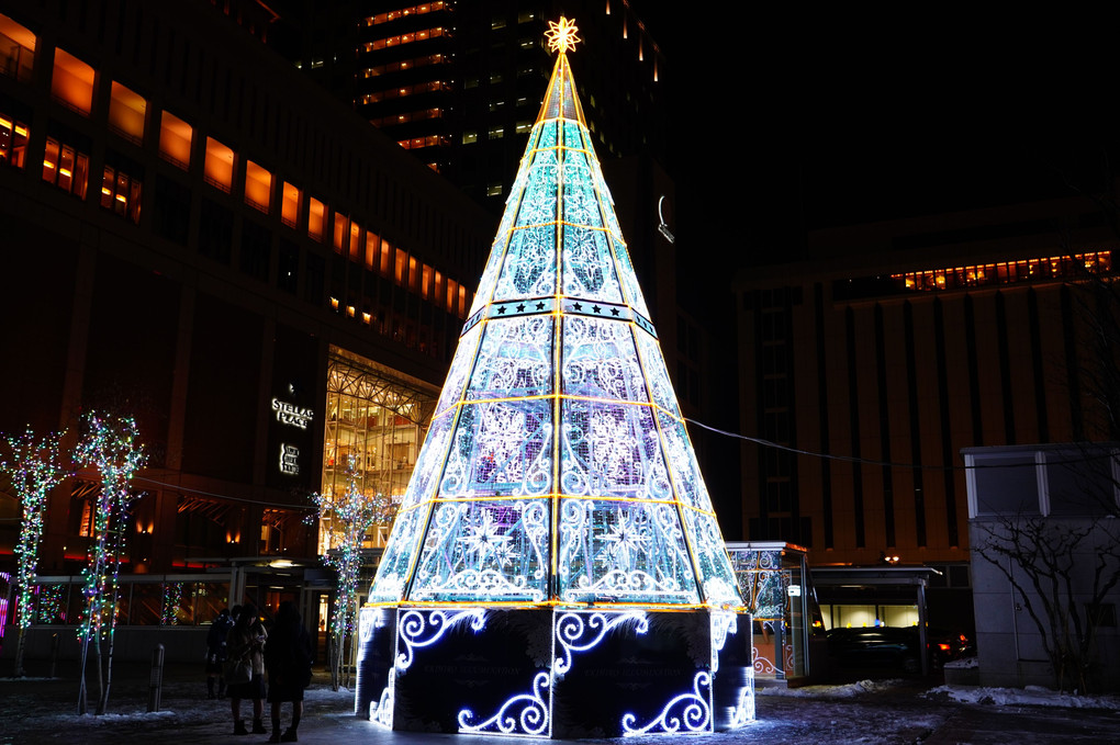クリスマスツリー@札幌駅