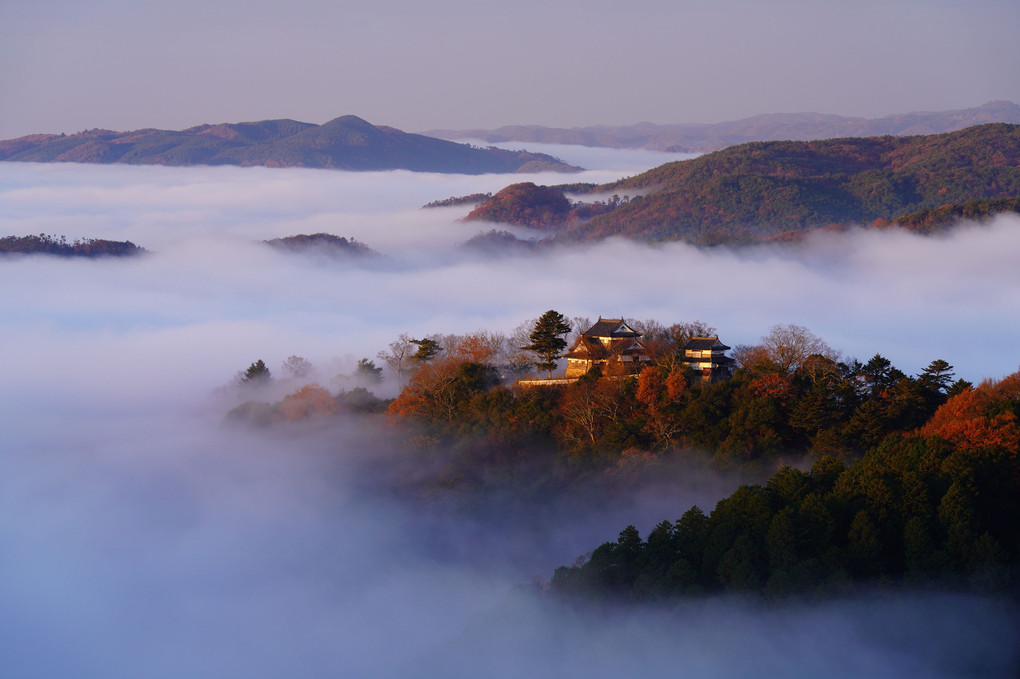 天空に浮かぶ城〜雲海の中の備中松山城✨〜   