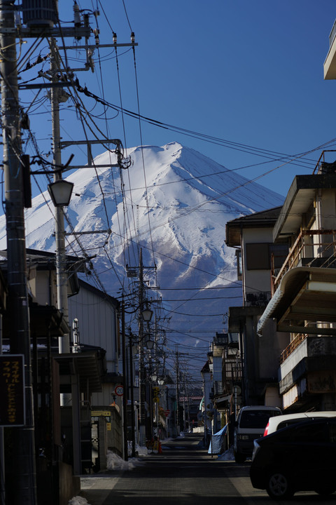 富士の麓から