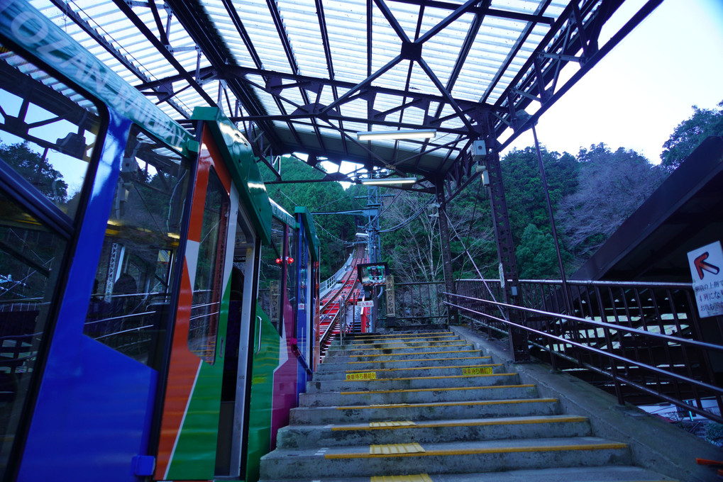 御岳登山鉄道に乗ってみた