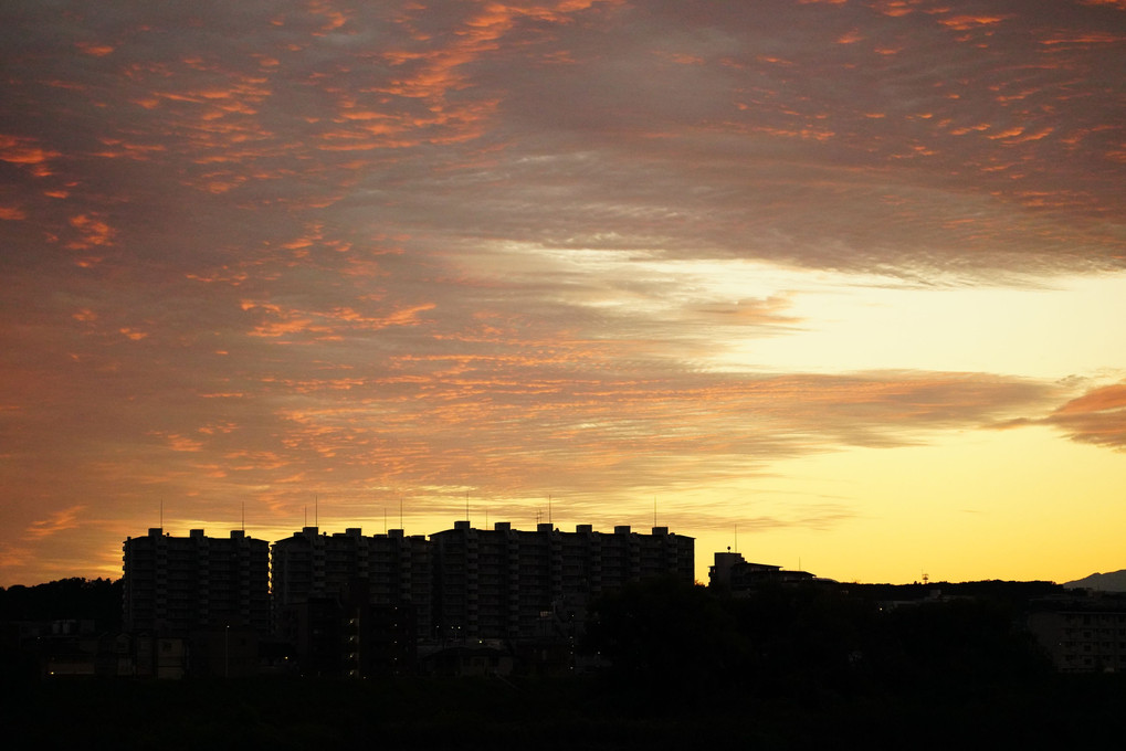 不穏なほどに美しい空