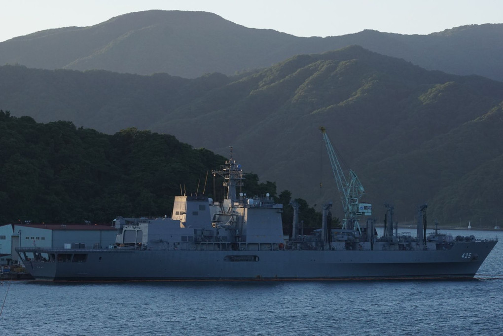 舞鶴港に停泊する護衛艦群