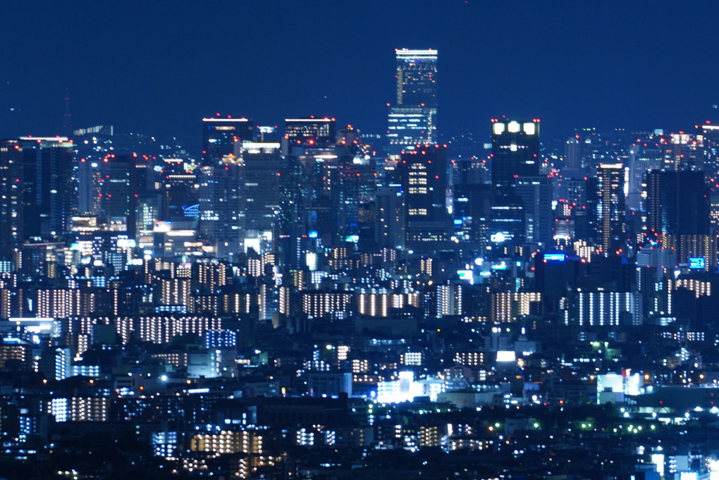 大都会　大阪夜景