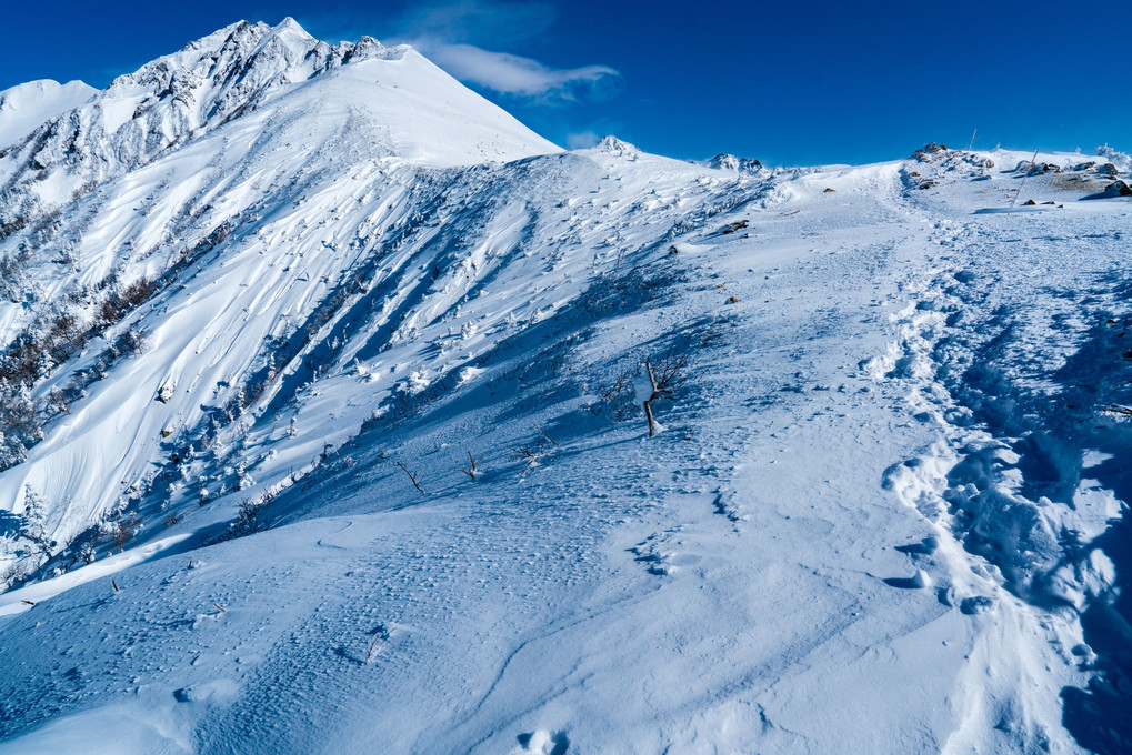 静寂の西穂高岳2909ｍ