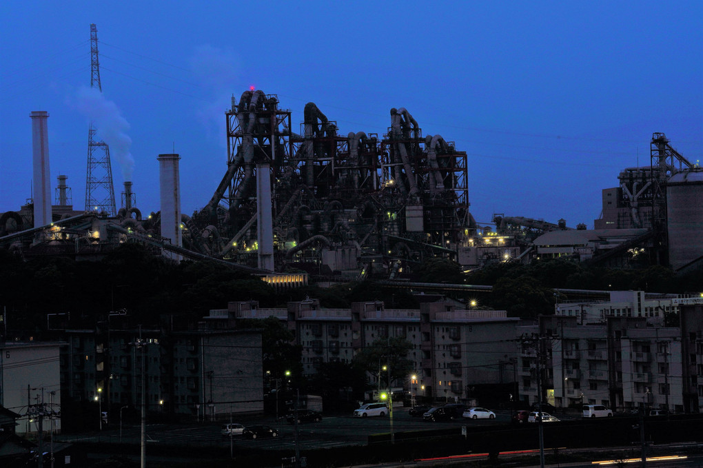 苅田町工場夜景