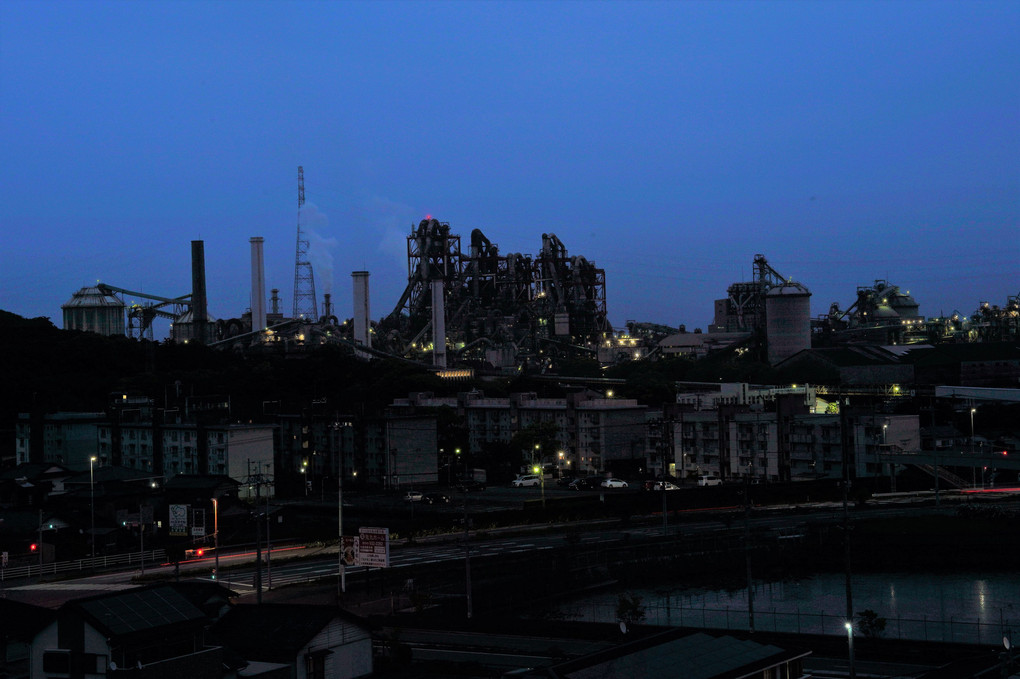 苅田町工場夜景