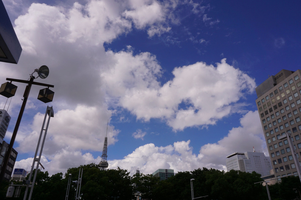 Summer clouds at NAGOYA