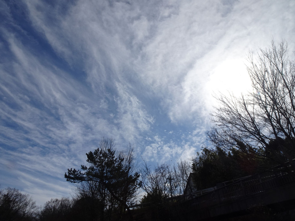 Strange Winter Cloud