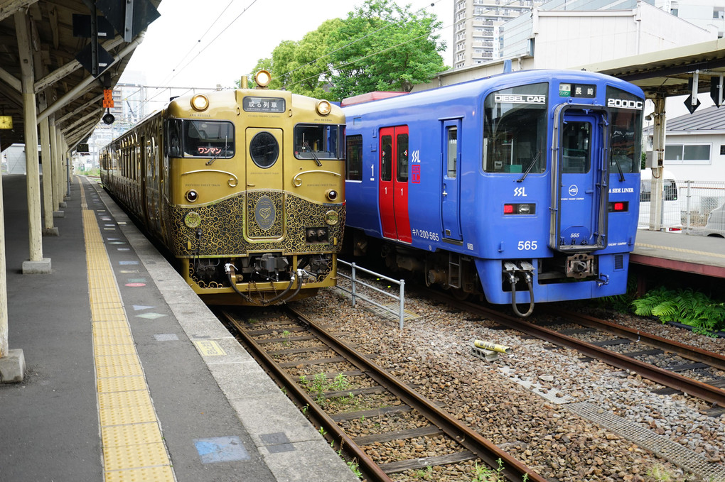 ＪＲ九州で運行している、スイーツ列車　或る列車です。