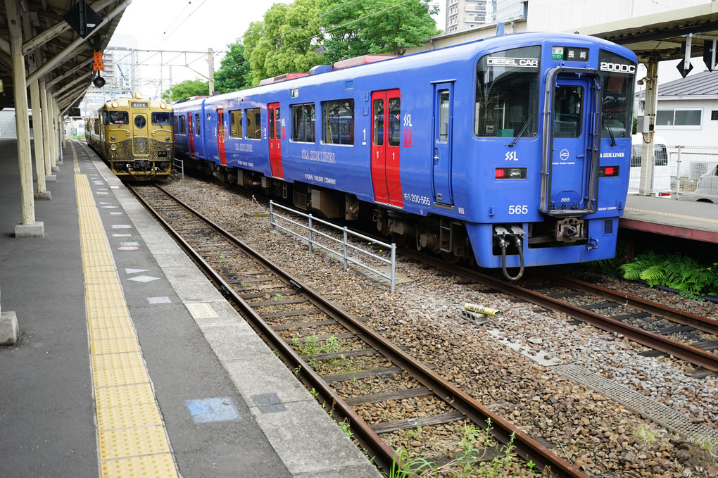 ＪＲ九州で運行している、スイーツ列車　或る列車です。