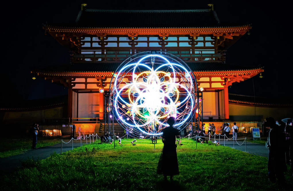 あの夏…奈良の灯り