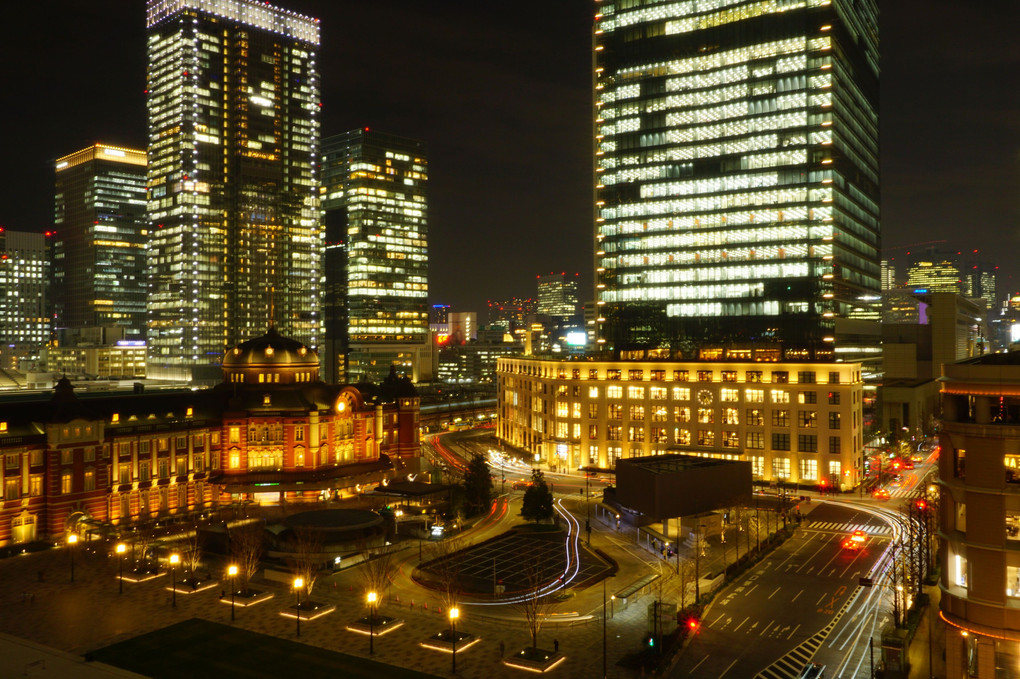 日比谷・東京駅の夜景