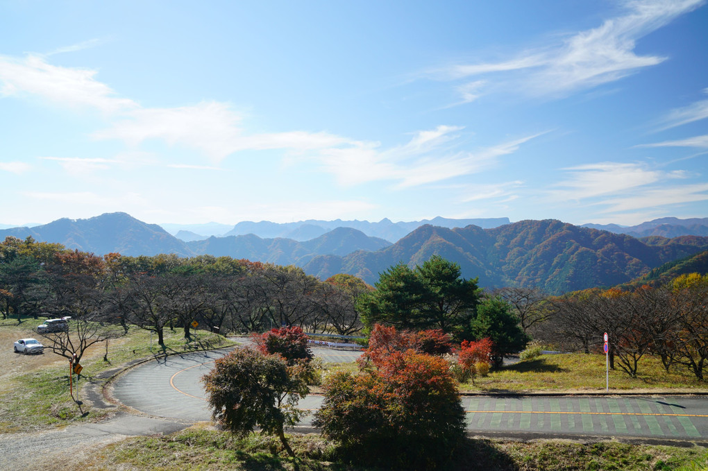  妙義山　県立妙義公園駐車場