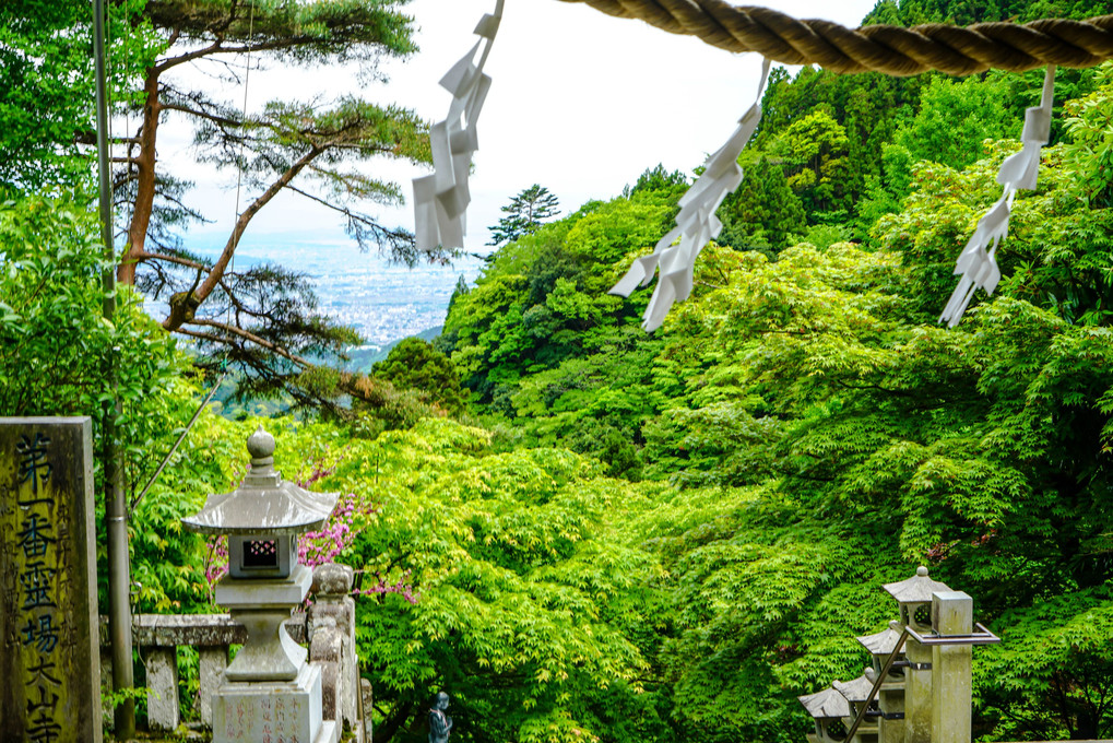 大山寺からの眺め
