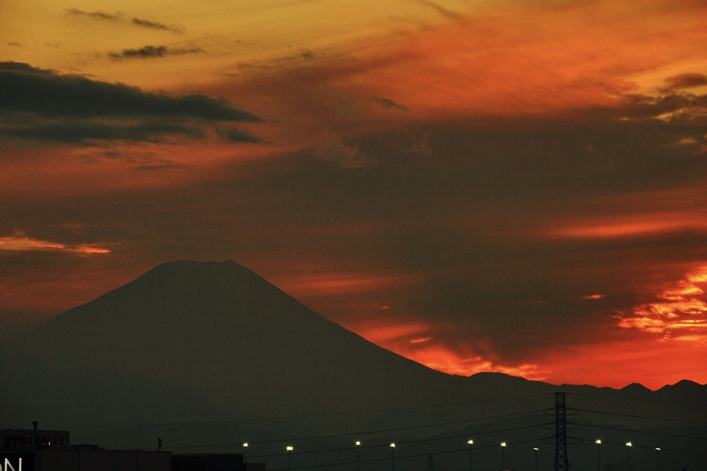 2020年11月30日富士サンセット