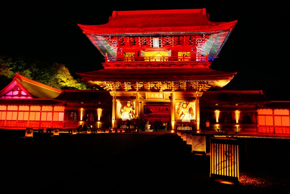 国宝瑞龍寺 春のライトアップ