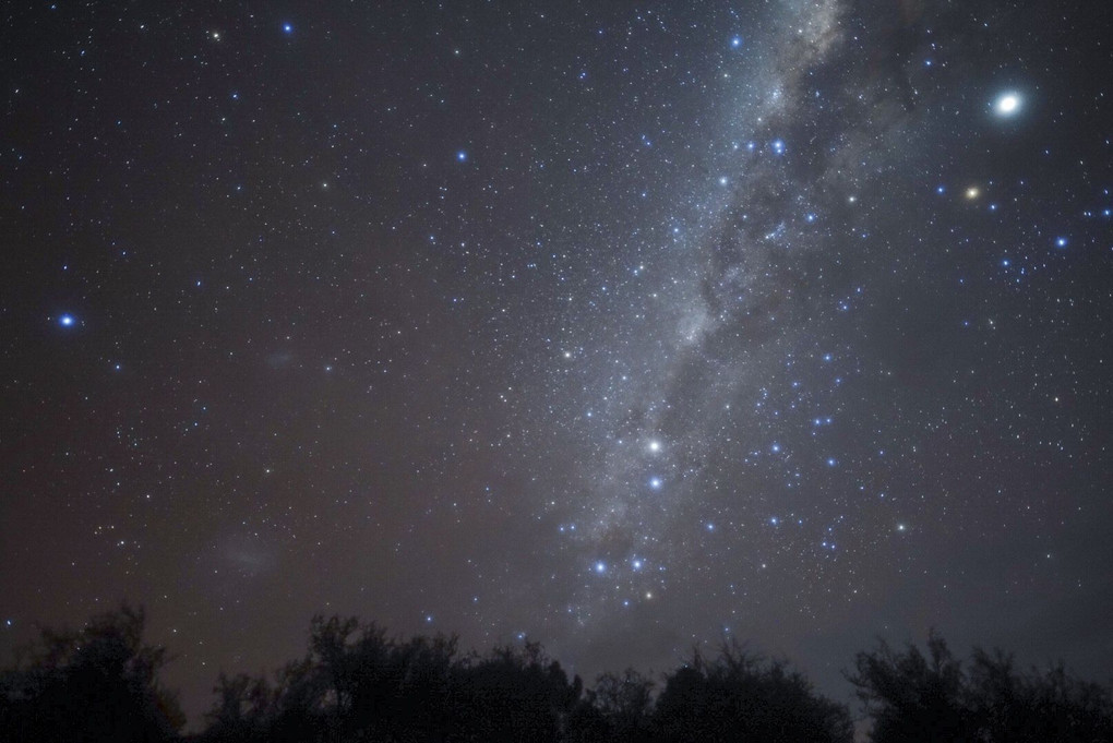 テカポ湖で見た星空