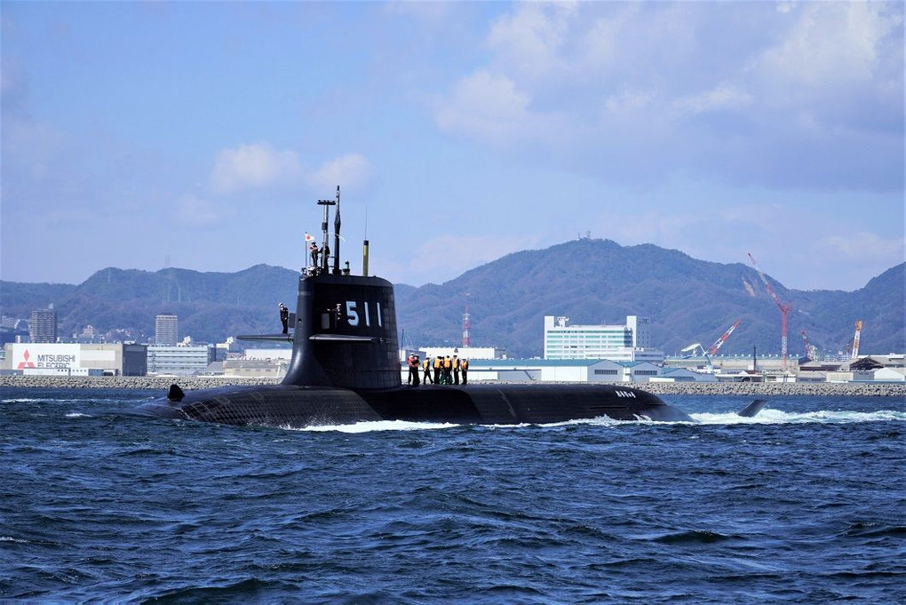 海上自衛隊 そうりゅう型潜水艦SS511「おうりゅう」引渡式 ミリ活