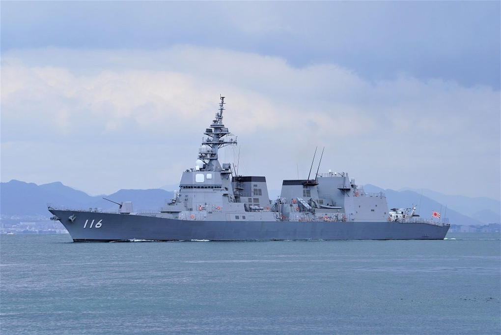 海上自衛隊 練習艦隊2020 汎用型護衛艦DD116てるづき