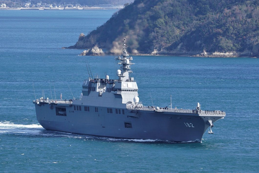 海上自衛隊 練習艦隊2020 ヘリコプター搭載型護衛艦DDH182いせ ミリ活