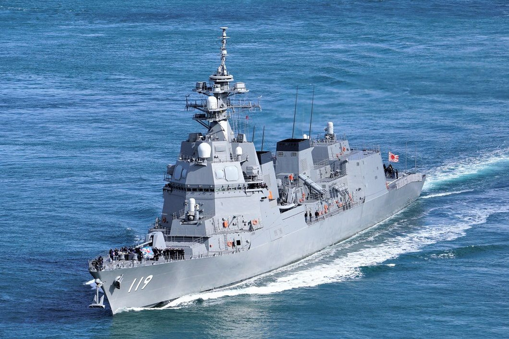 海上自衛隊 練習艦隊2020 汎用型護衛艦DD119あさひ