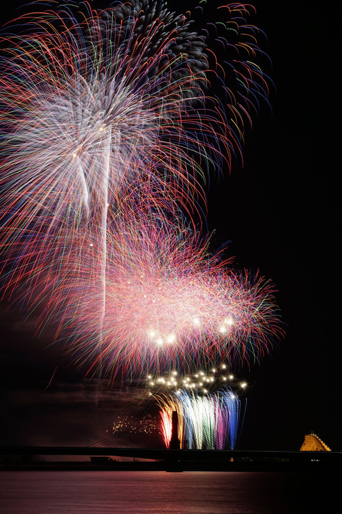 長島温泉花火大競演