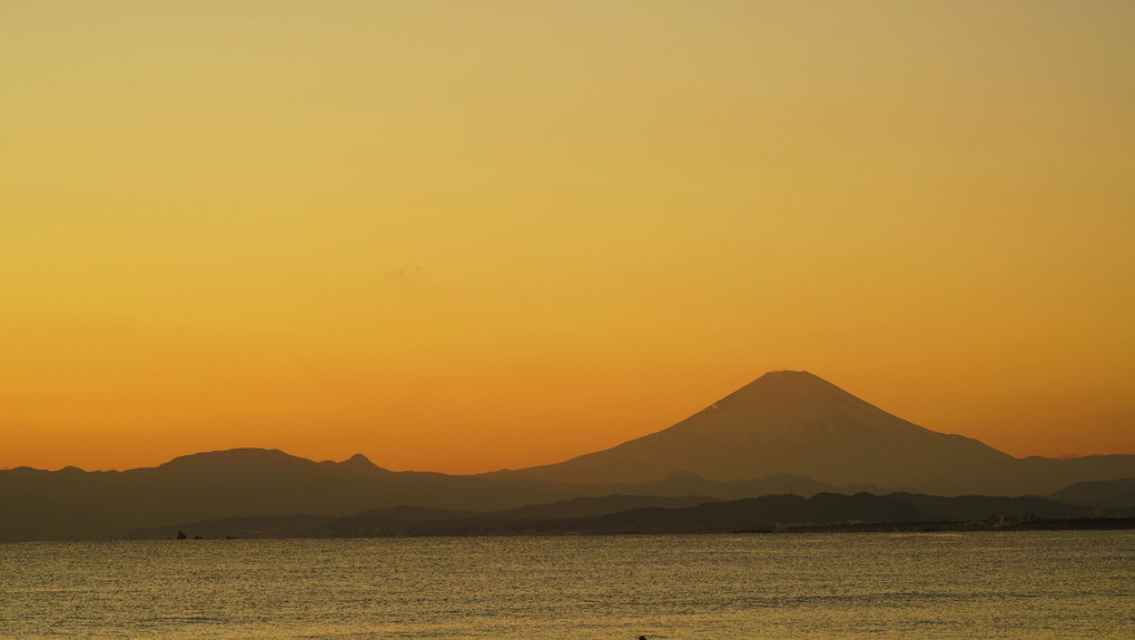 江ノ島から夕景