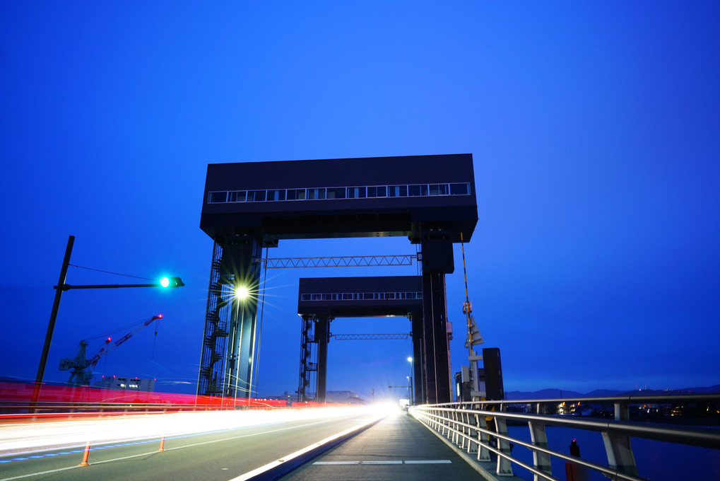 日本最大の昇開橋