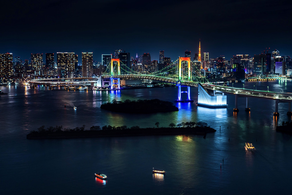 レインボーブリッジ夜景