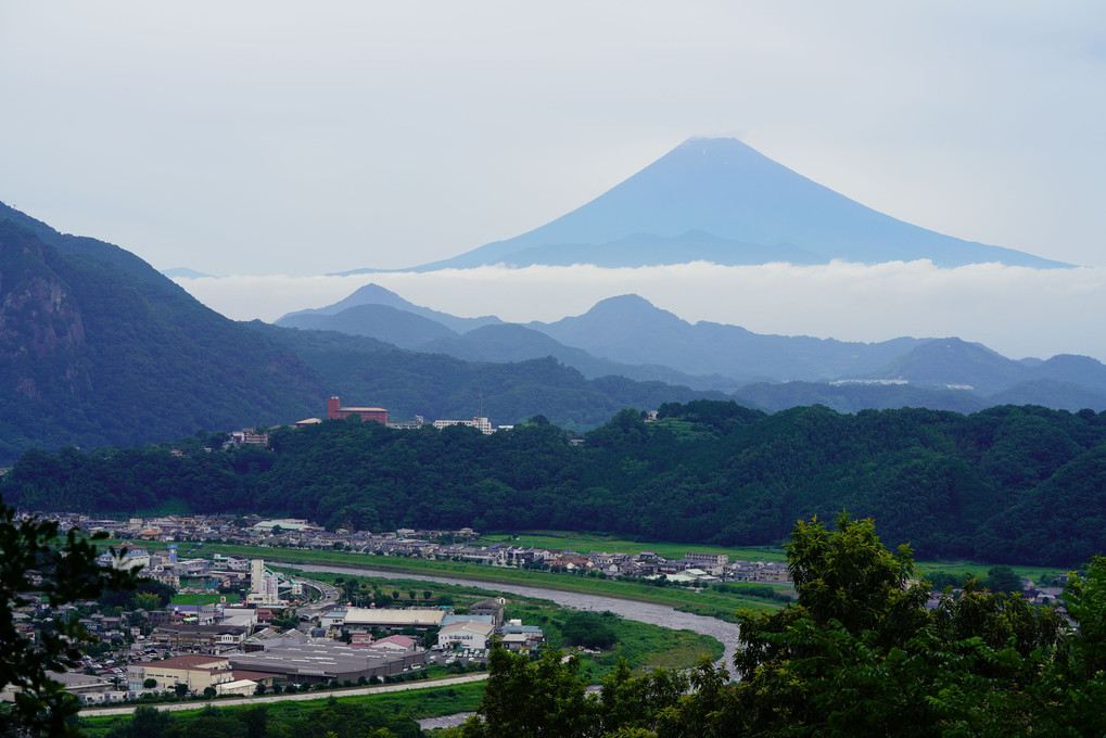 伊豆修善寺からの富士山