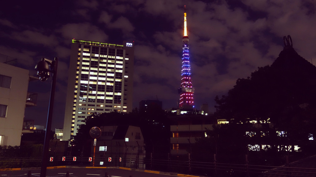 東京タワーのハロウィン仕様