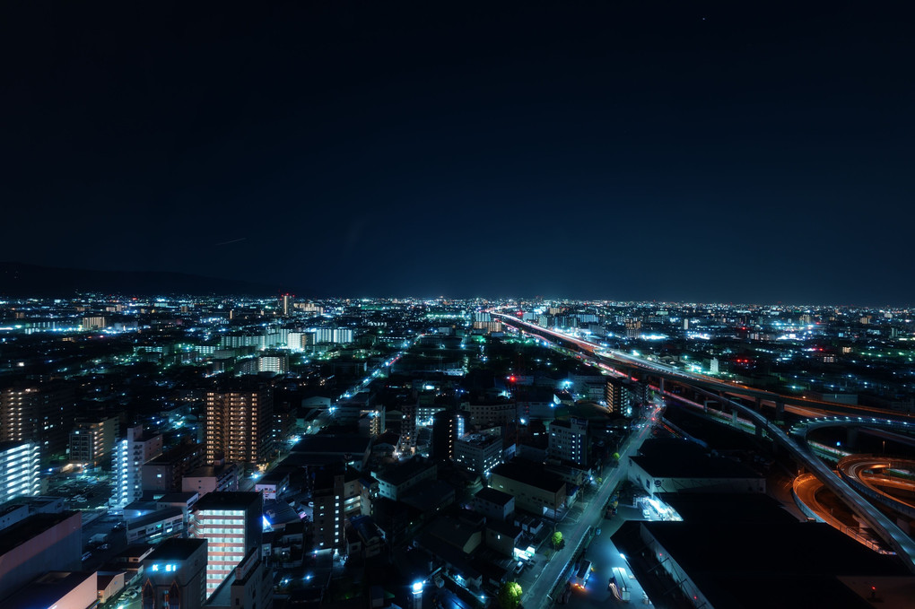 City ​​night view