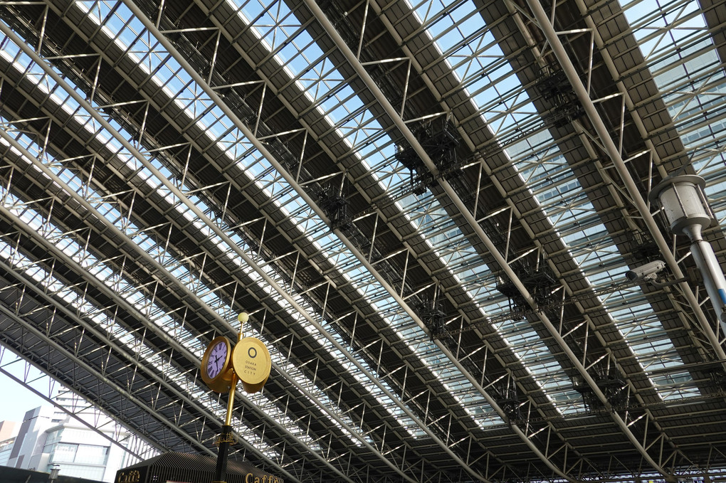 大阪駅と時空の広場