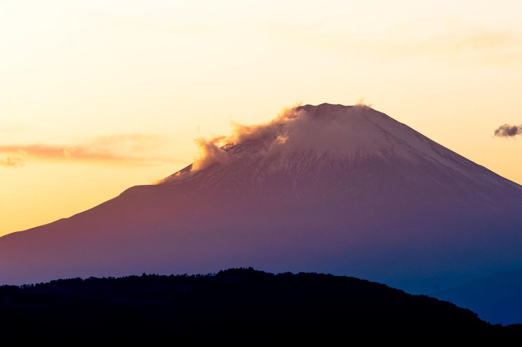 秦野からの富士