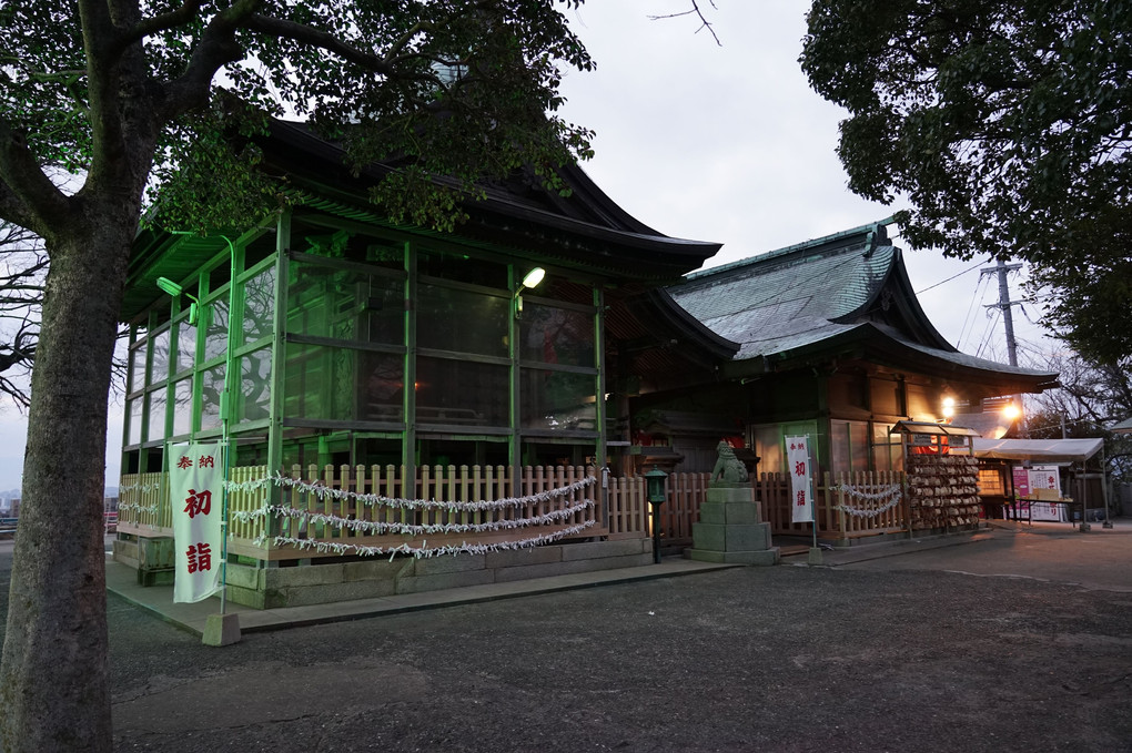 朝の愛宕神社