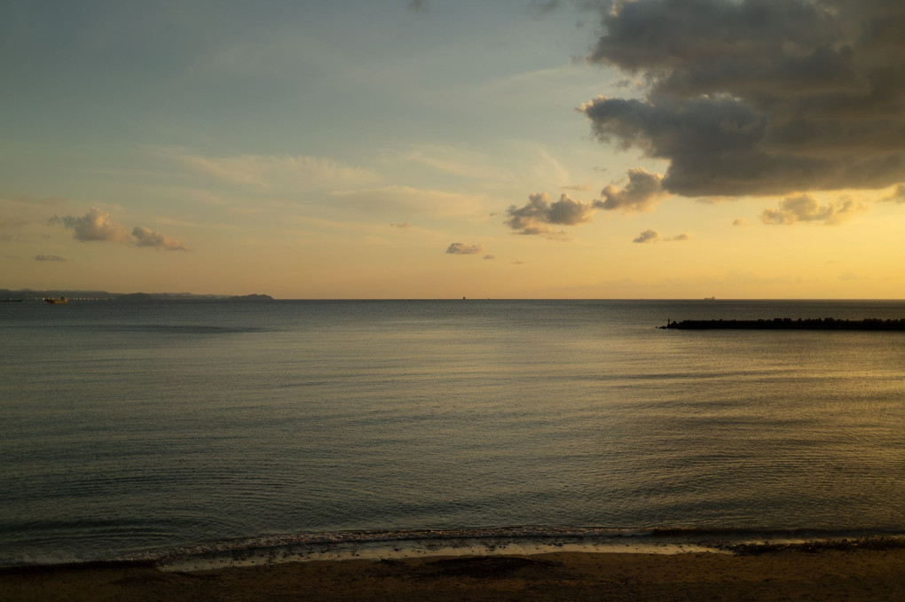 静かな海