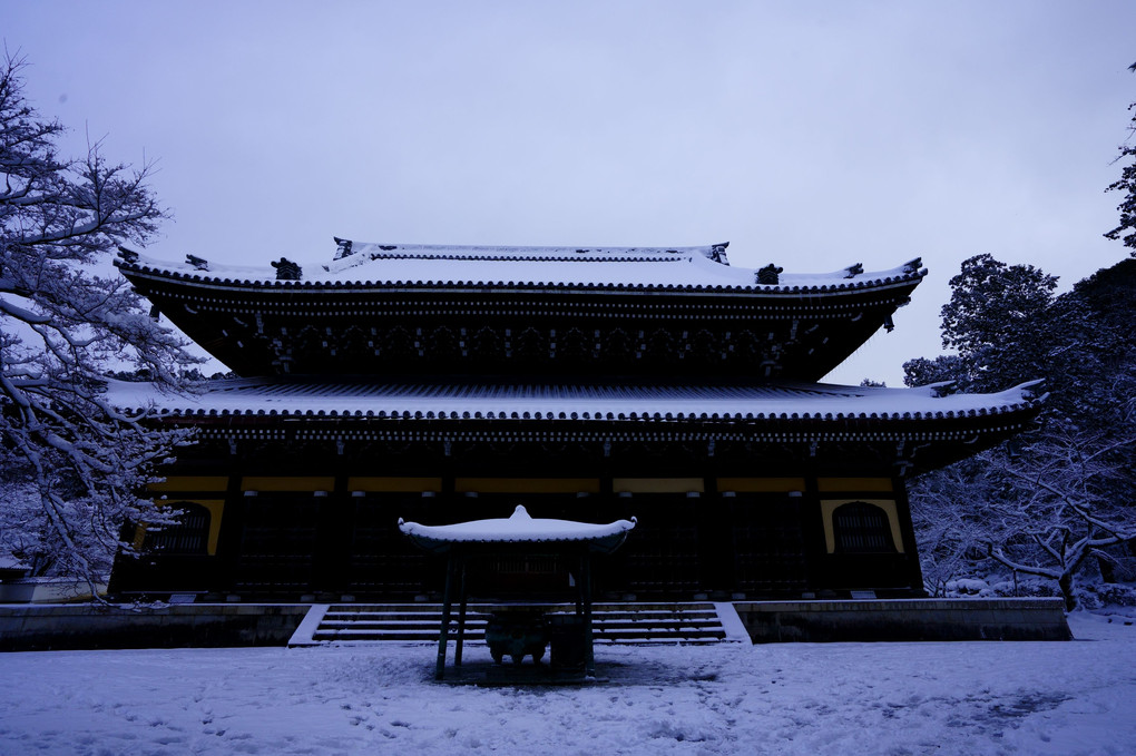 雪の京都散策　南禅寺･青蓮院門跡･法観寺