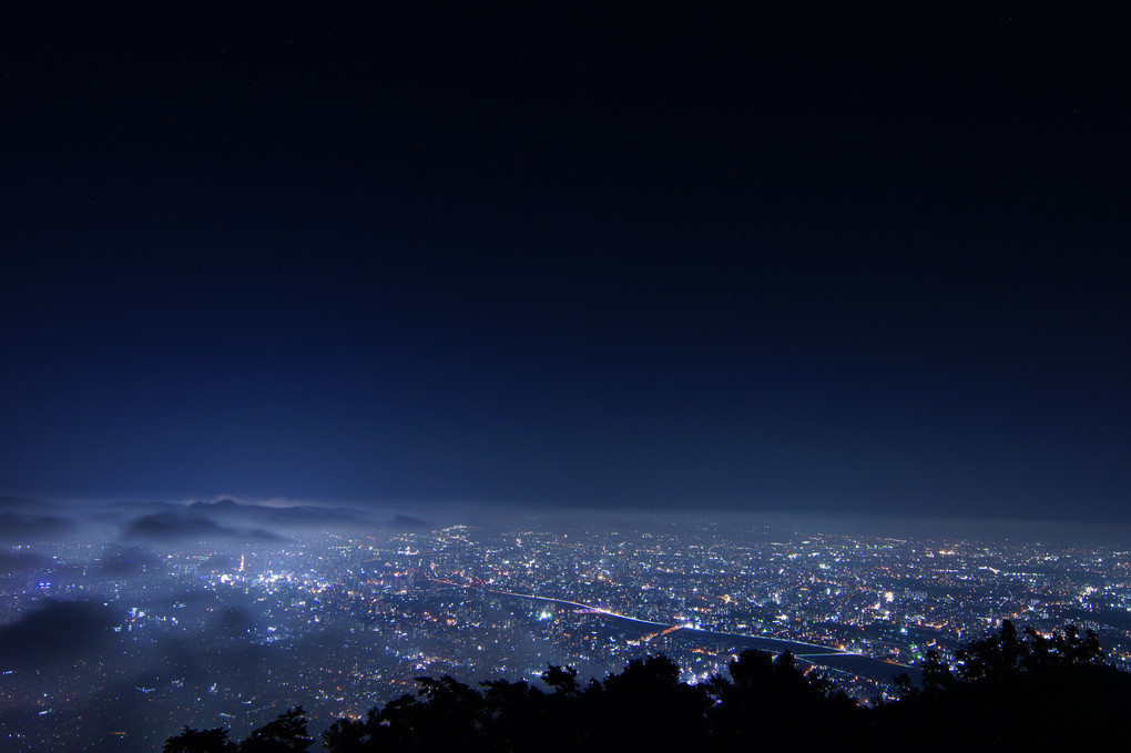 札幌の夜景