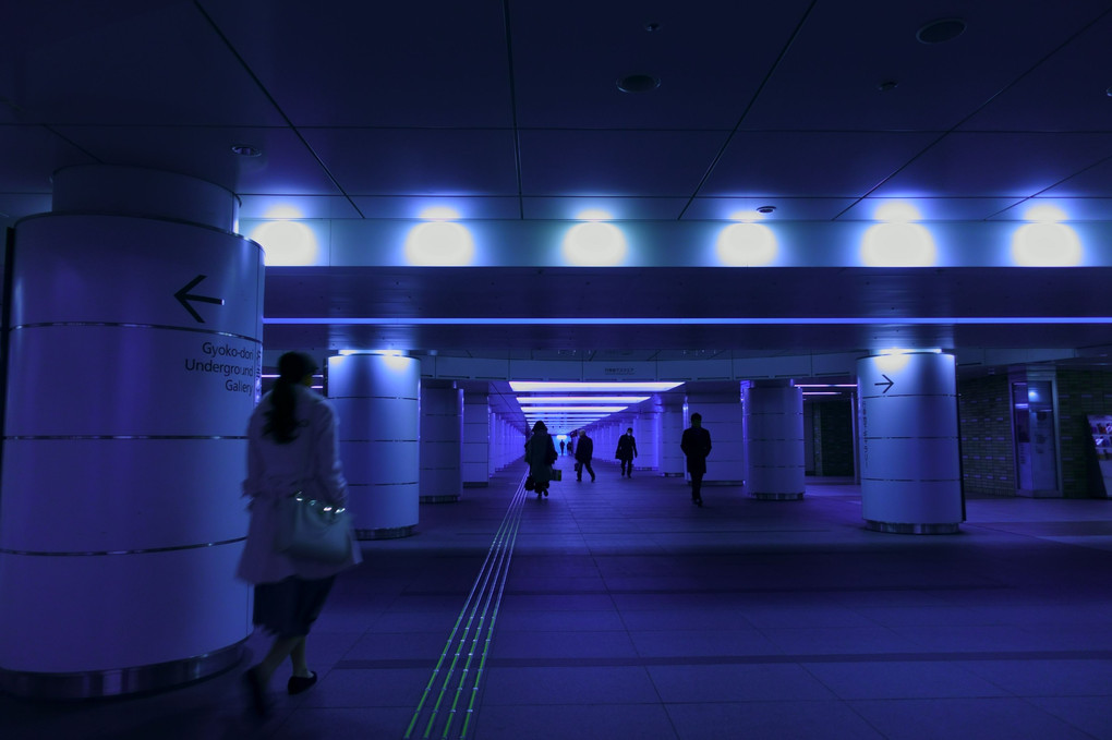 東京地下亜空間 Blue Zone Corridor