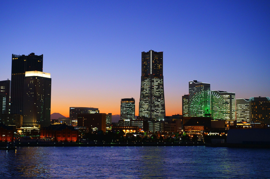 横浜夜景満喫！