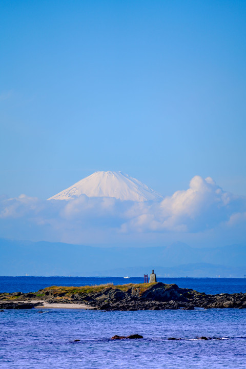 佐島からの富士