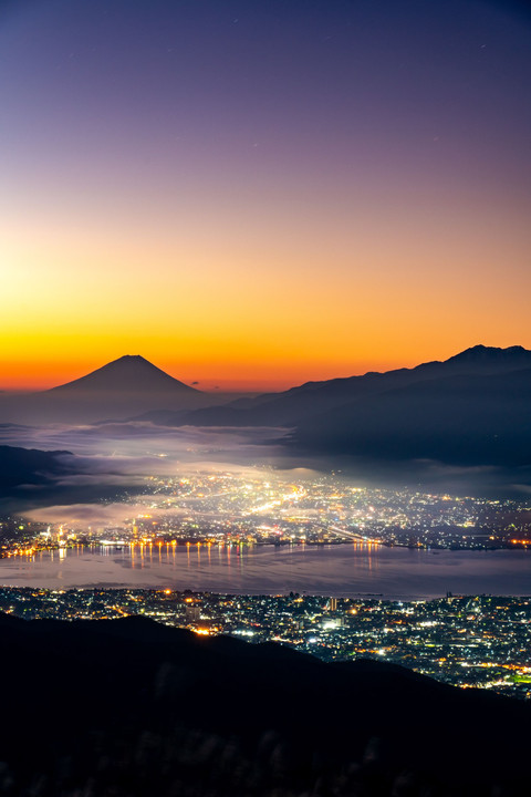 富岳三景　#カレンダー2024