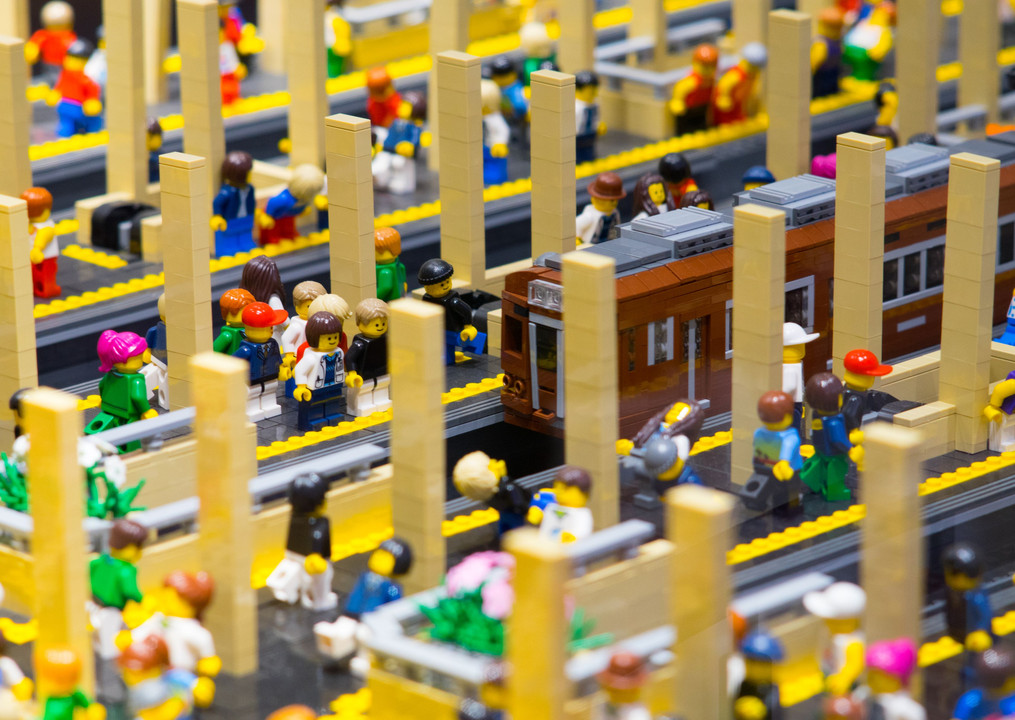 LEGOで旧梅田駅